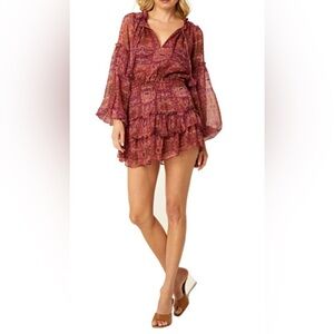 MISA Los Angeles' Teya Minidress Size Medium New
